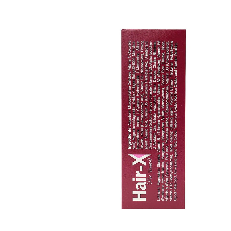 مکمل غذایی تقویت و حفظ سلامت مو بانوان ویوا تون مدل Hair-X با کلاژن هیدرولیز شده، ویتامینها، آمینو اسید، بیوتین، روی، سلنیوم، MSM و PABA، تغذیه عمیق فولیکول و تقویت ریشه مو، بسته 60 عددی