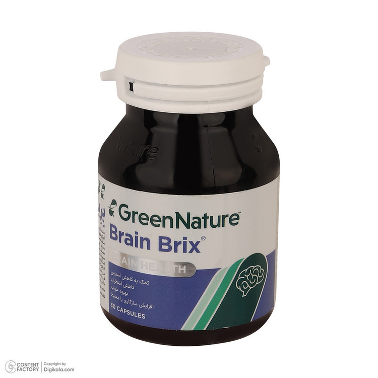 کپسول برین بریکس گرین نیچر - بسته 30 عددی