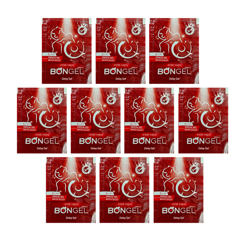 ساشه ژل تاخیری بنژل مدل lidocaine بسته 10 عددی