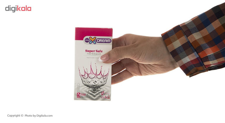 کاندوم ایکس دریم مدل Super Safe بسته 12 عددی